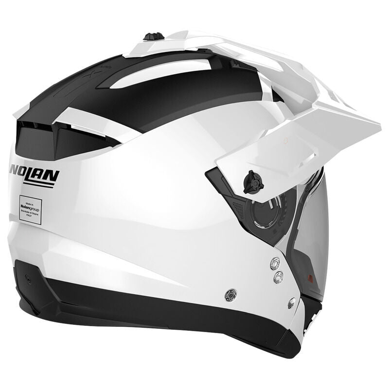 Nolan Motorcycle N70-2 X Adventure Helmet Metal White
