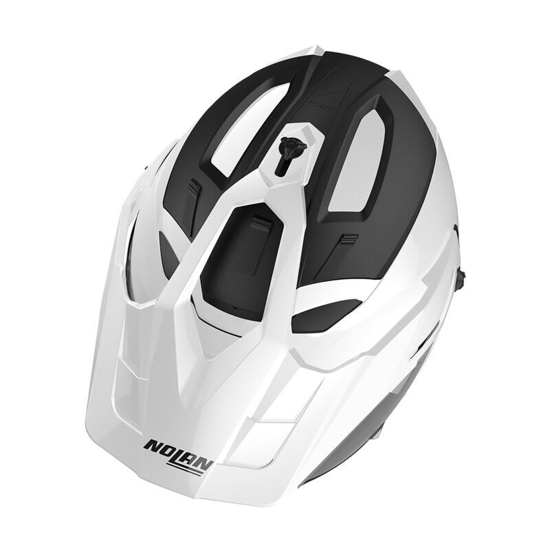 Nolan Motorcycle N70-2 X Adventure Helmet Metal White