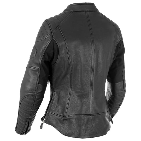 Oxford Ladies Beckley Leather Jacket - Black