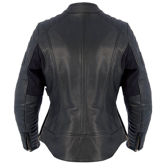 Oxford Ladies Beckley Leather Jacket - Black