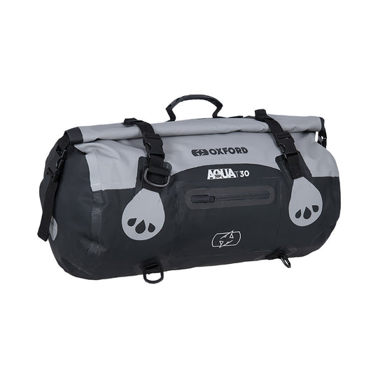 Oxford Roll Bag Aqua T30 - Black / Grey