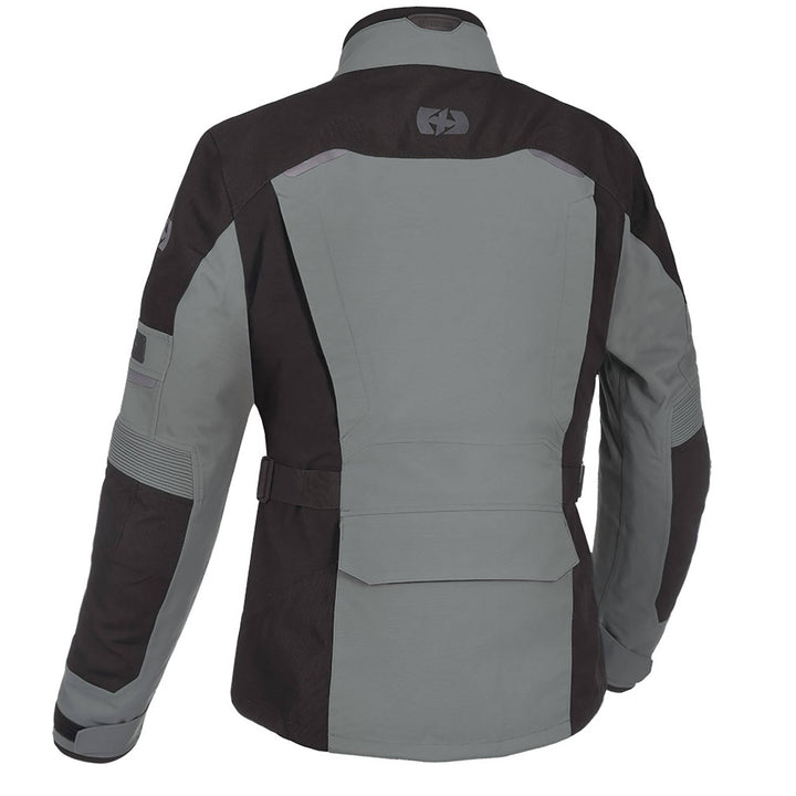 Oxford Mondial Laminate Jacket - Black / Grey