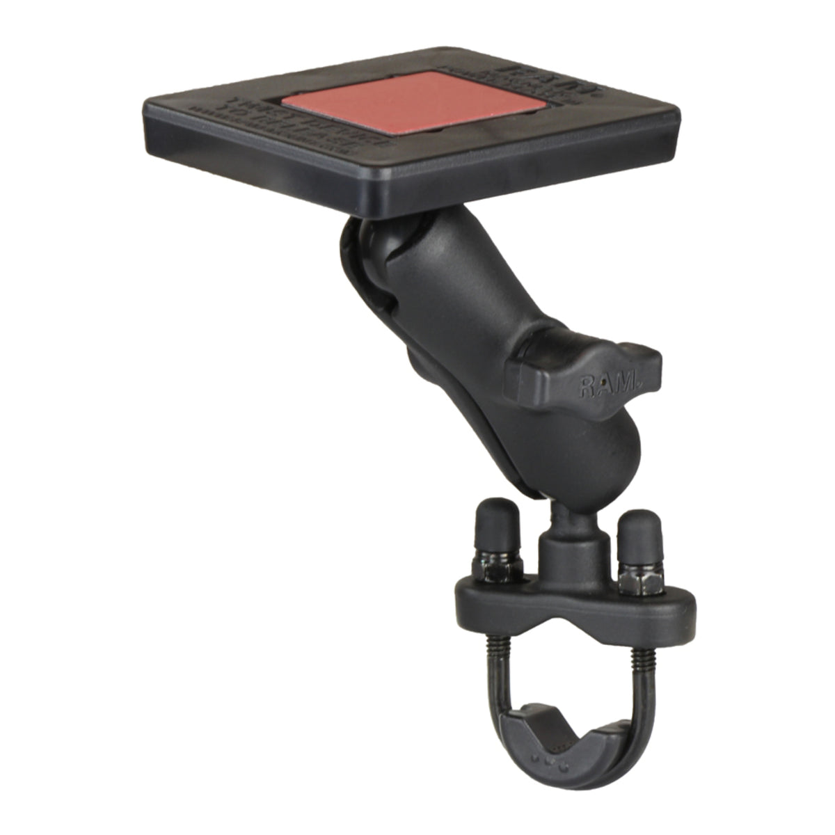 RAM Power Plate III Radar Detector Mount with Handlebar U-Bolt Base