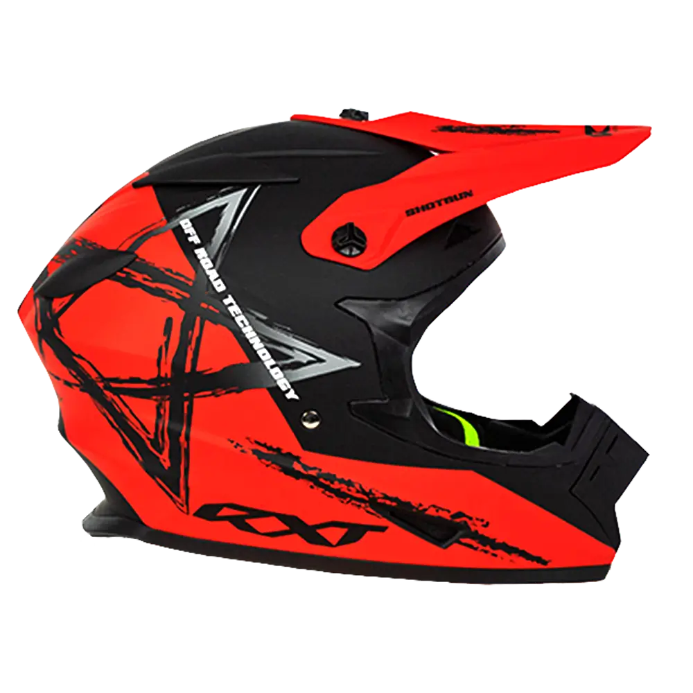 Sector Wrath Motorcycle Helmet Gloss Black / Red