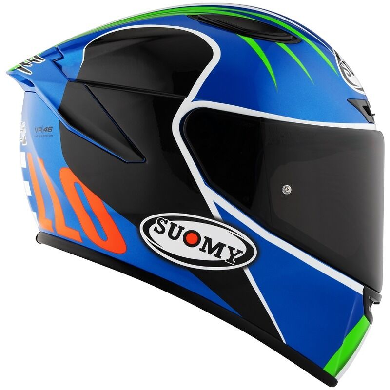 Suomy Motorcycle Track 1 E06 Pecco Mugello Replica Helmet