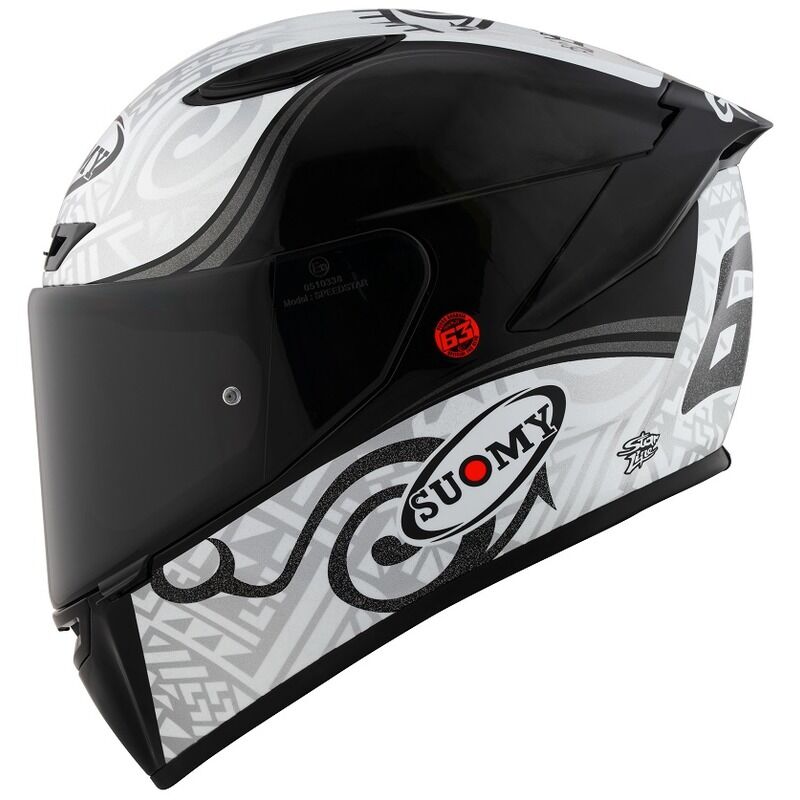 Suomy Track 1 E06 Bagnaia Winter Test Replica Helmet