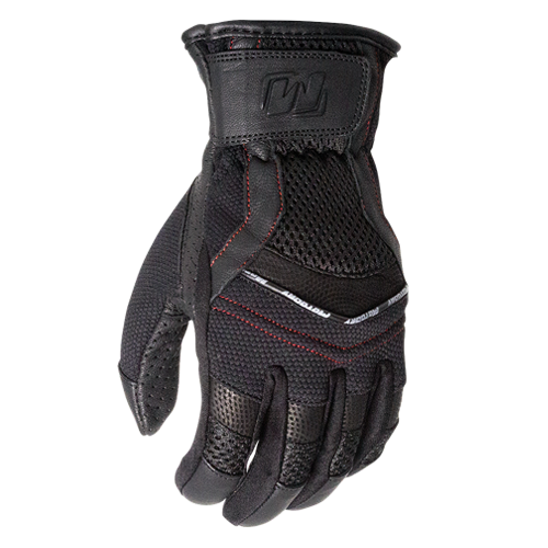 Motodry Womens Motorcycle Summer Vented Gloves Black