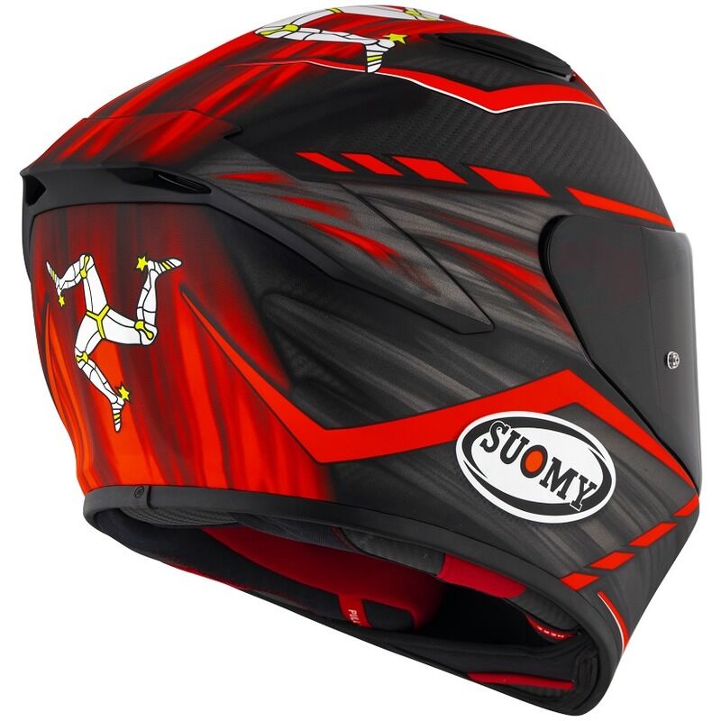 Suomy TX Pro Advance Full Face Helmet E06 Johnson Replica Red