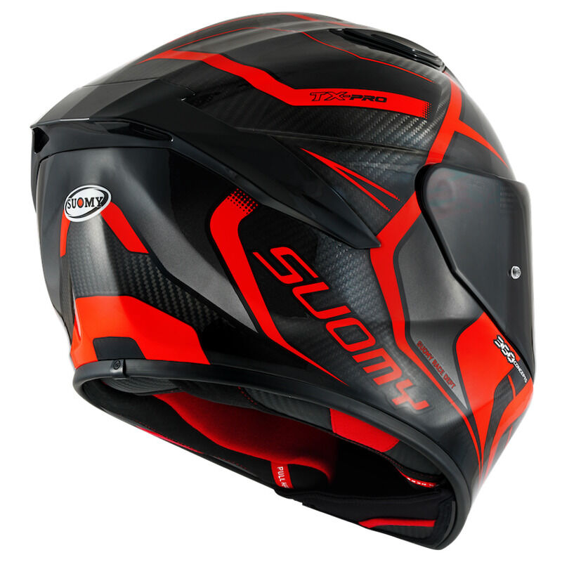 Suomy Motorcycle TX Pro Advance Full Face Helmet E06 Red