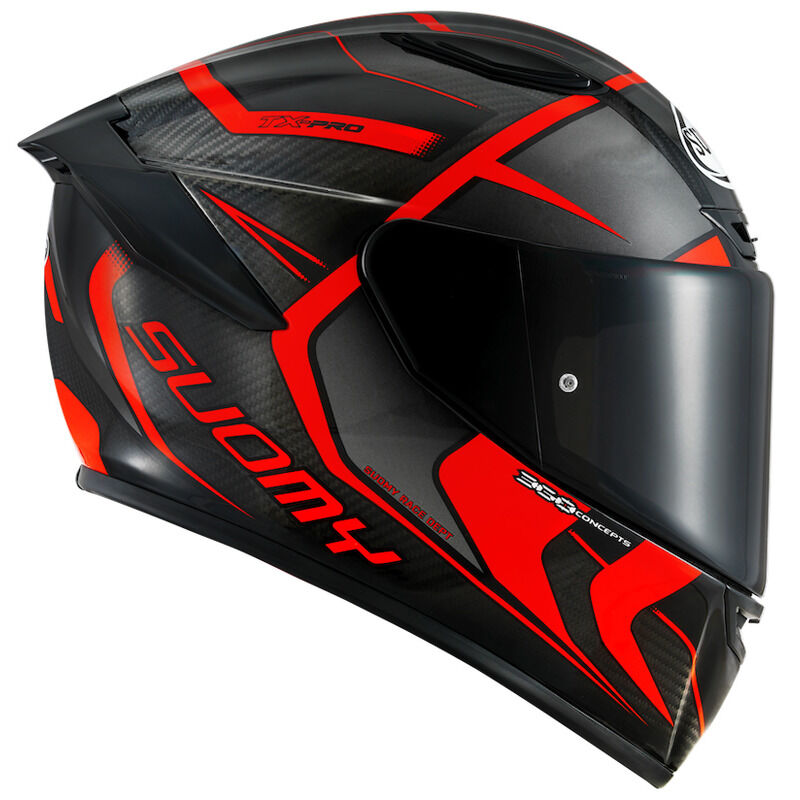 Suomy Motorcycle TX Pro Advance Full Face Helmet E06 Red