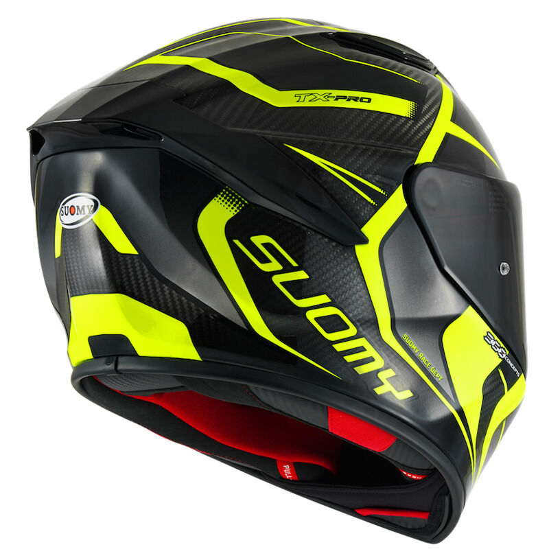 Suomy Motorcycle TX Pro Advance Full Face Helmet E06 Yellow