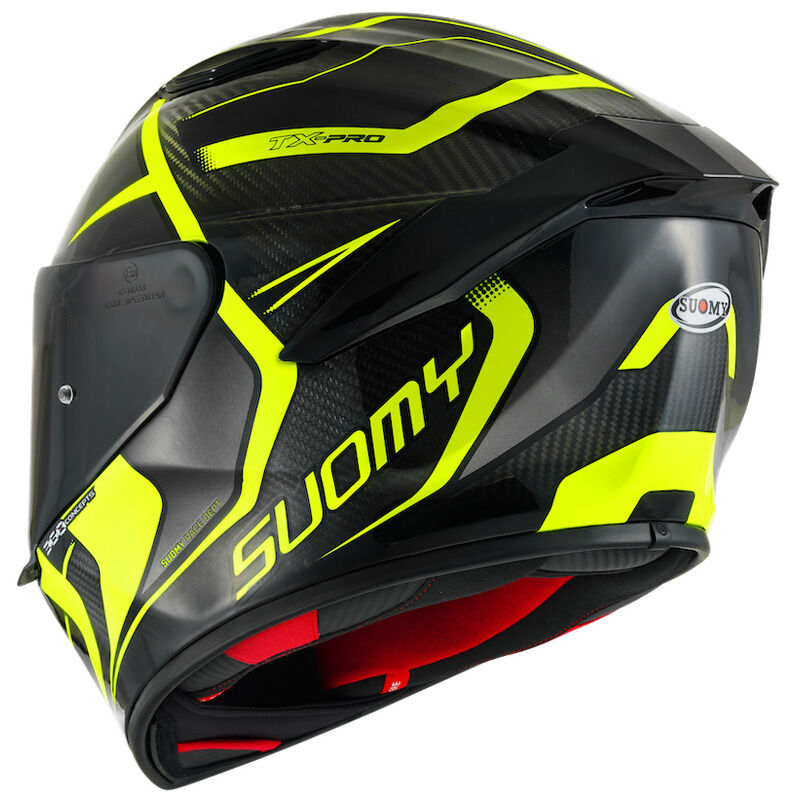 Suomy Motorcycle TX Pro Advance Full Face Helmet E06 Yellow