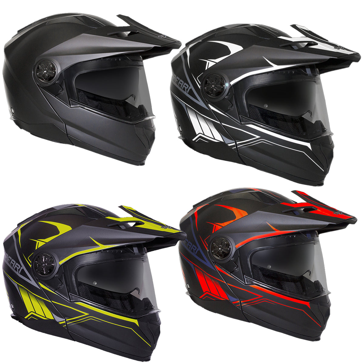RXT Modular Helmet Safari Adventure Internal Visor