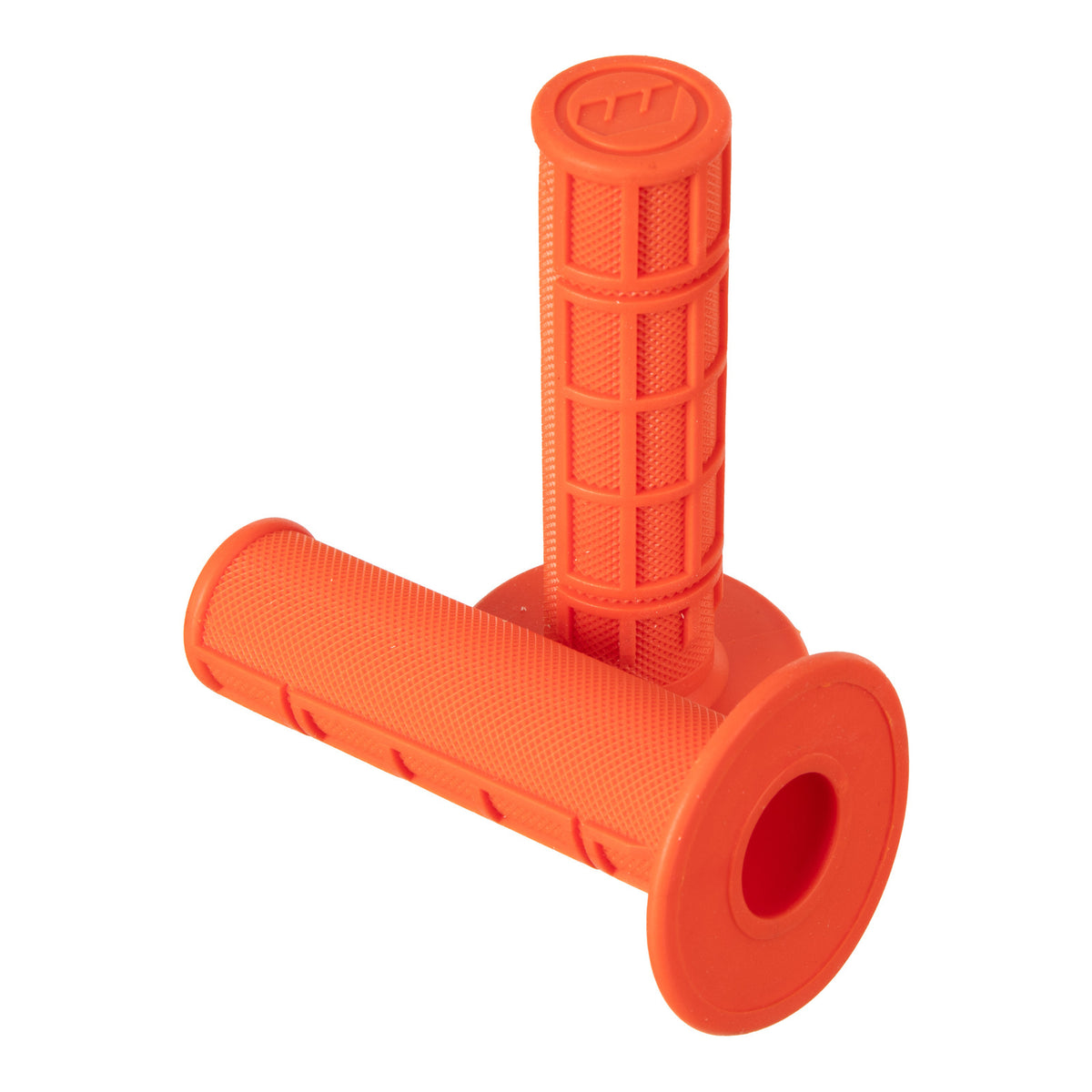 Whites MX Half Waffle Grips - Orange