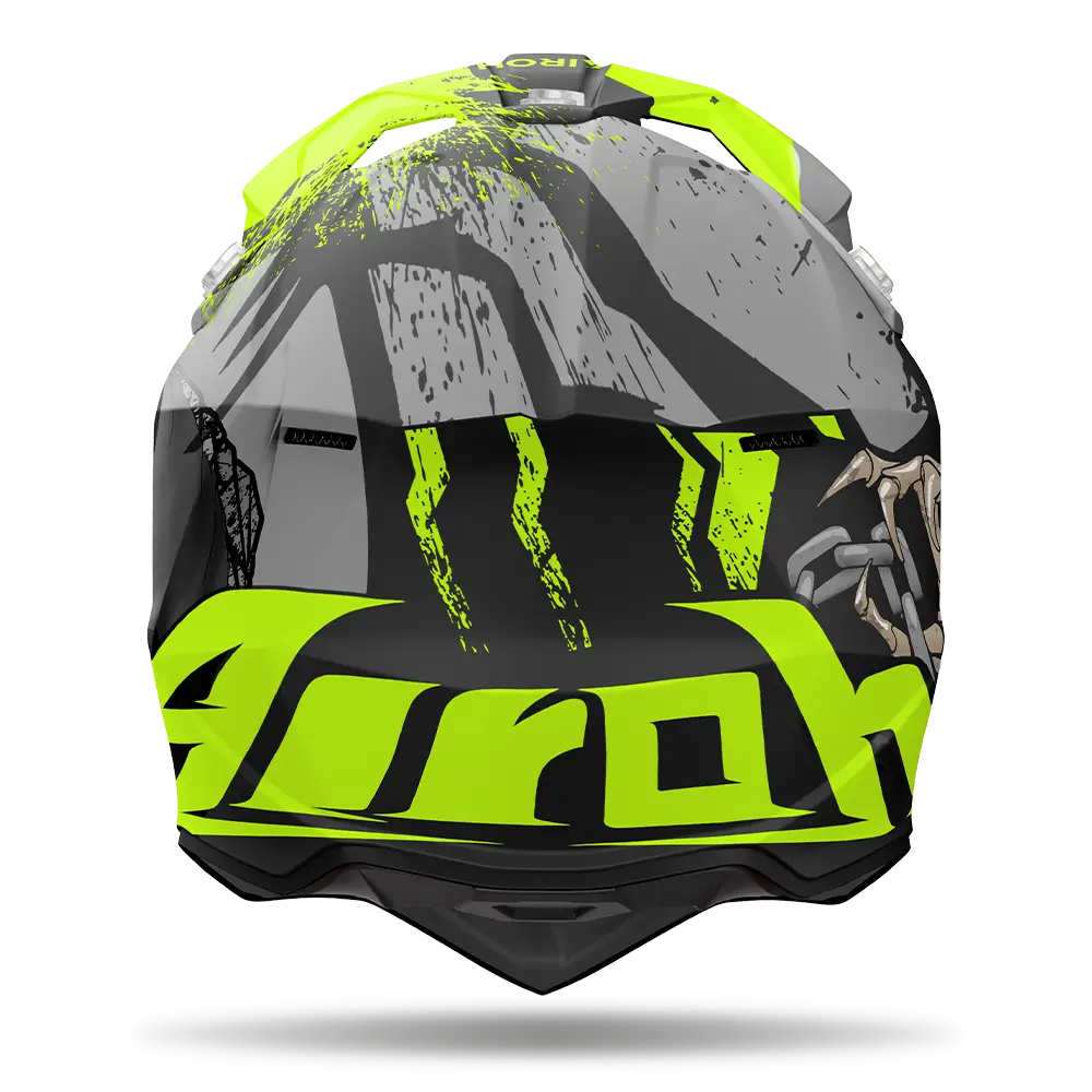 Airoh Road Motorcycle Helmet Wraaap Darkness Matt