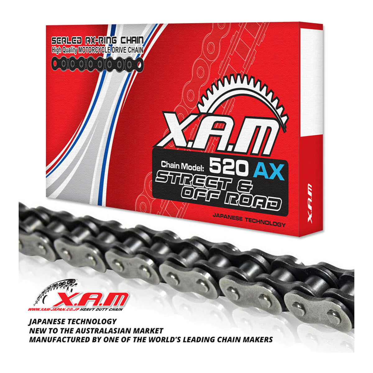 XAM Sprocket Kit Suzuki DR650 '96-'16 X-Ring 520 Conv.15/41