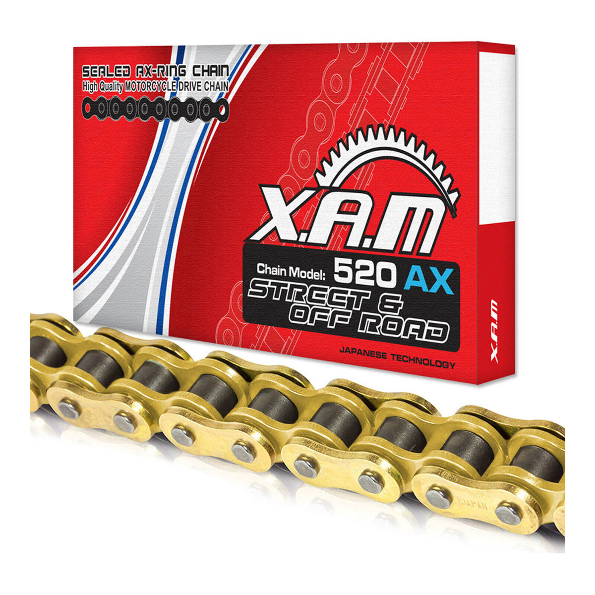 XAM Sprocket Kit Suzuki RMZ450 '08-'12 X-Ring Gold 13/50
