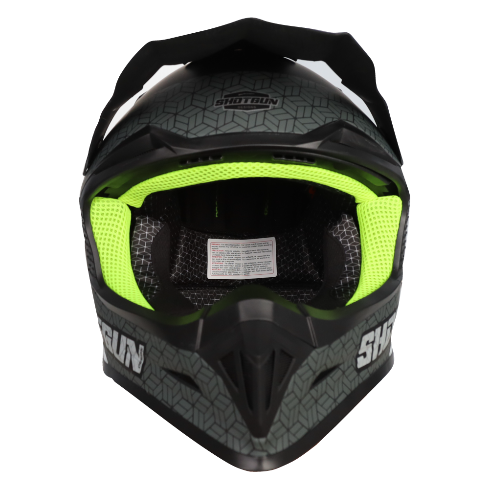 Sg1 Ultra+ Prism Motorcycle Helmet Matt Black / Grey / White