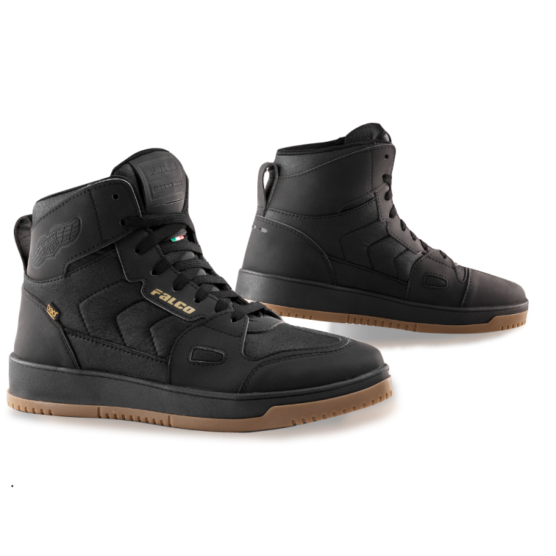 Ladies Falco Harlem Urban Motorcycle Boots Black