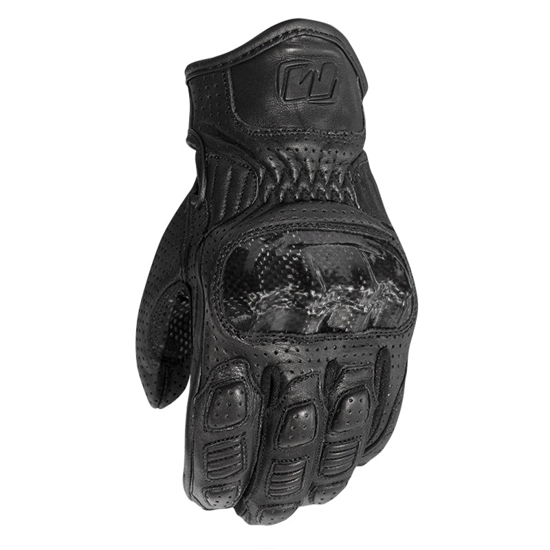 Motodry Motorcycle Leather Gloves RC1 Black