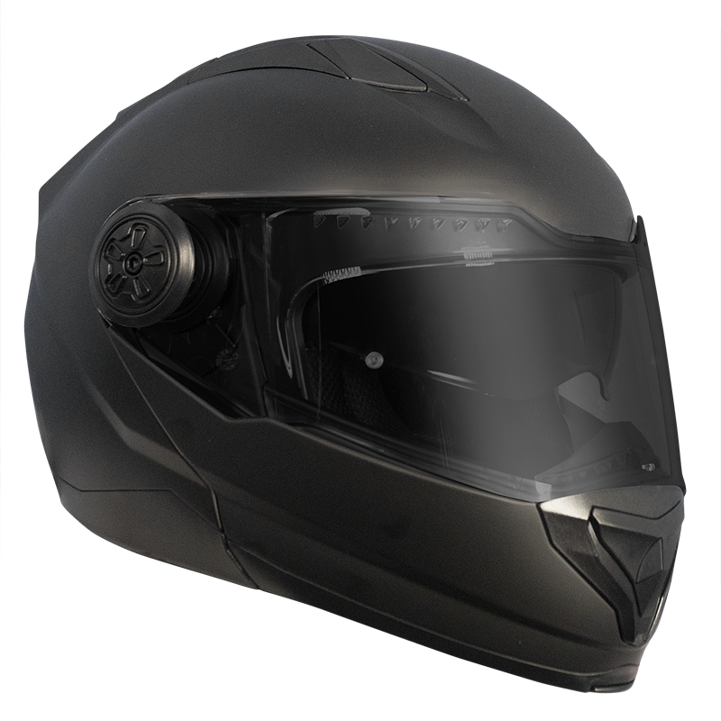 RXT 909 Modular Flip Motorcycle Helmet Matt Black