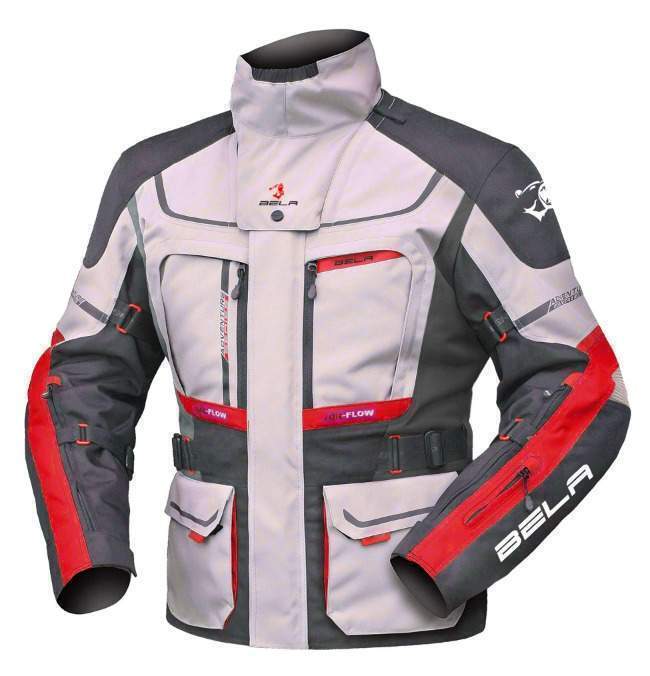 Bela Adventure Touring Motorcycle Jacket Ce Armour