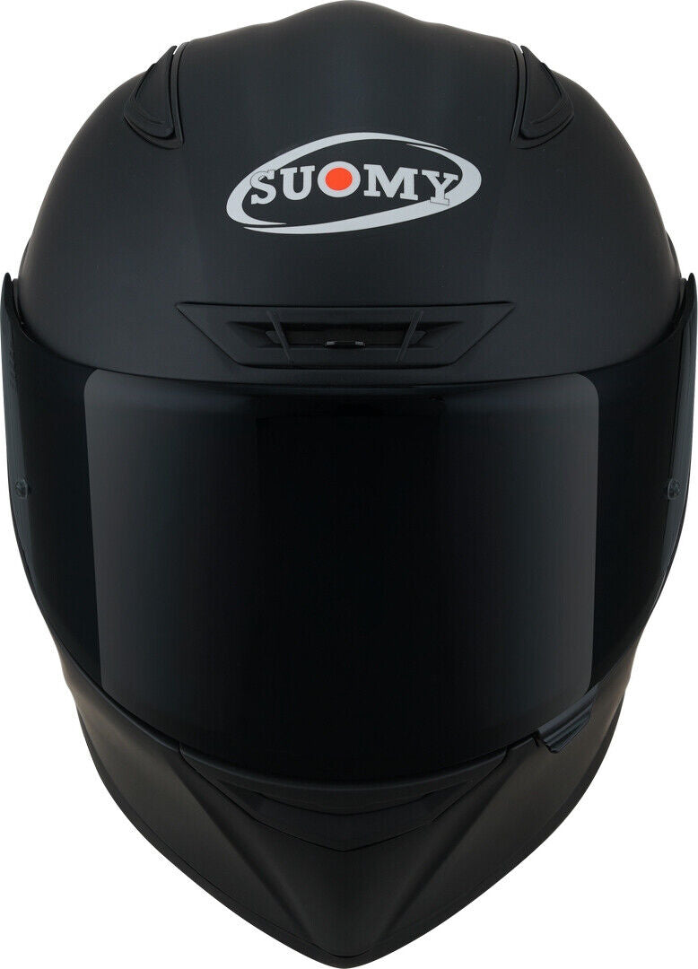 Suomy Track 1 Carbon Composite Motorcycle Helmet Matt Black