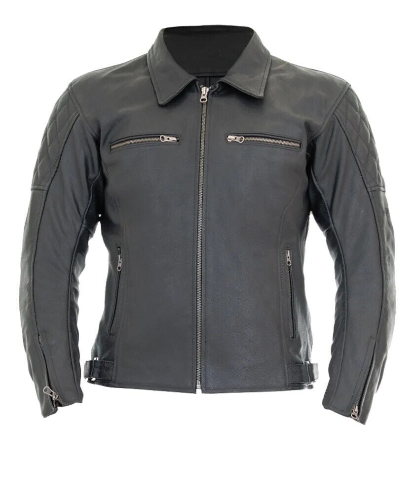 RST Ladies Cruz II Leather Motorcycle Jacket | Size 14