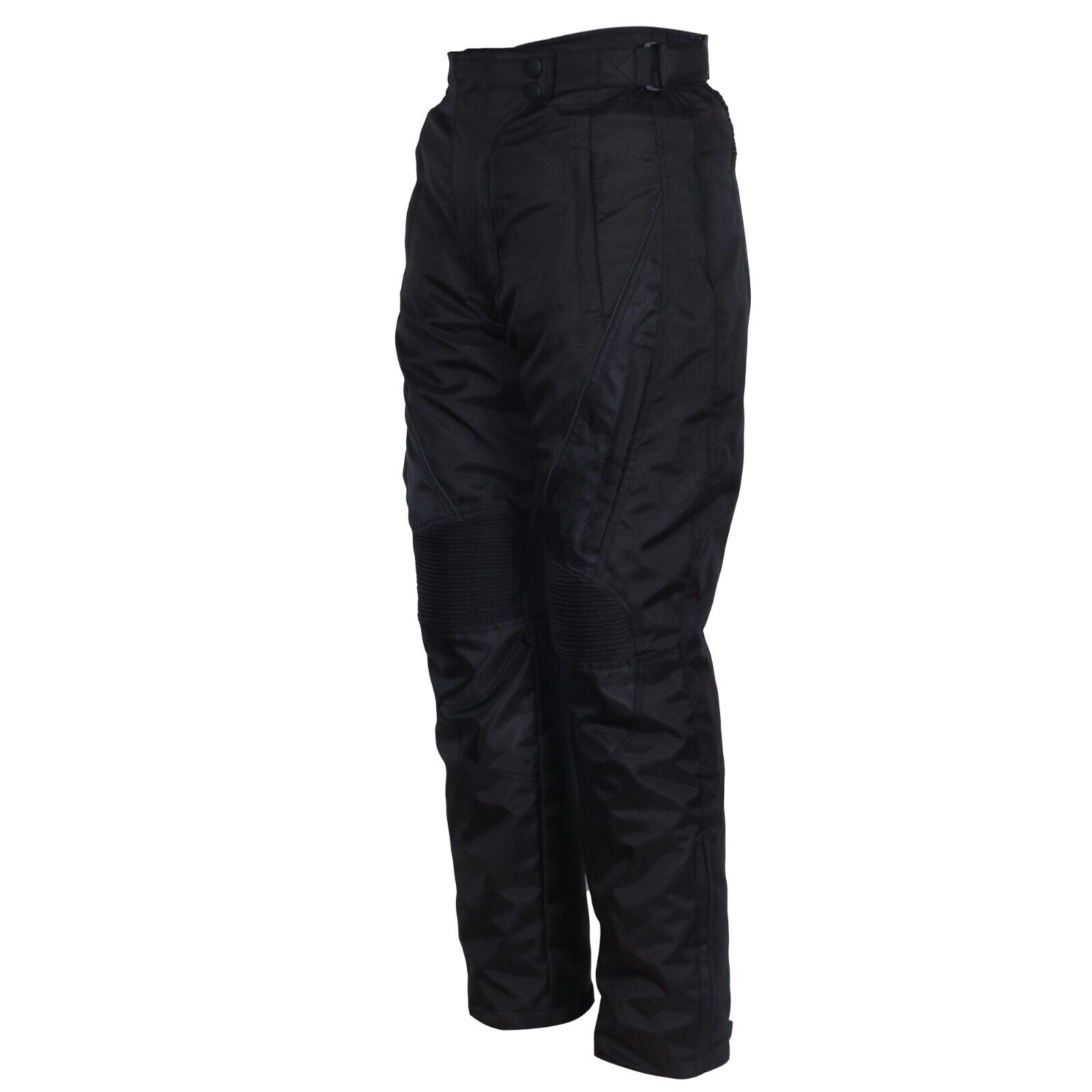 Women's Waterproof Motorcycle Motorbike Textile Black Jazz Pants Ce Armour Liner