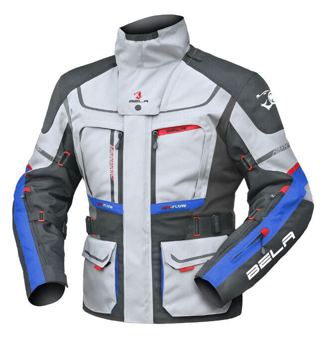 Bela Adventure Touring Motorcycle Jacket Ce Armour