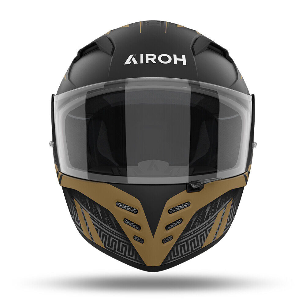 Airoh Connor Zeus Motorbike Street Helmet Matt Gold,Bikers Wear