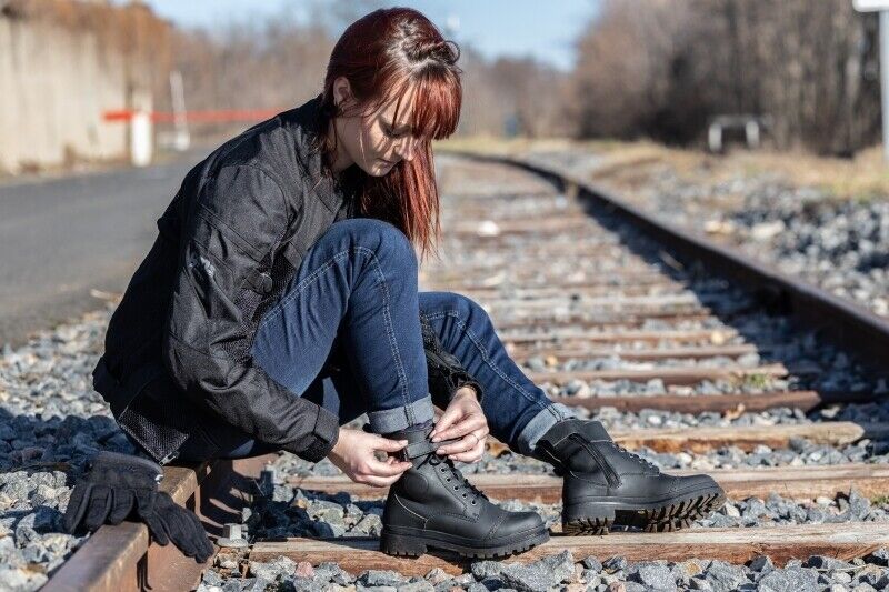 Ladies Falco Royale Urban Leather Waterproof Riding Boots