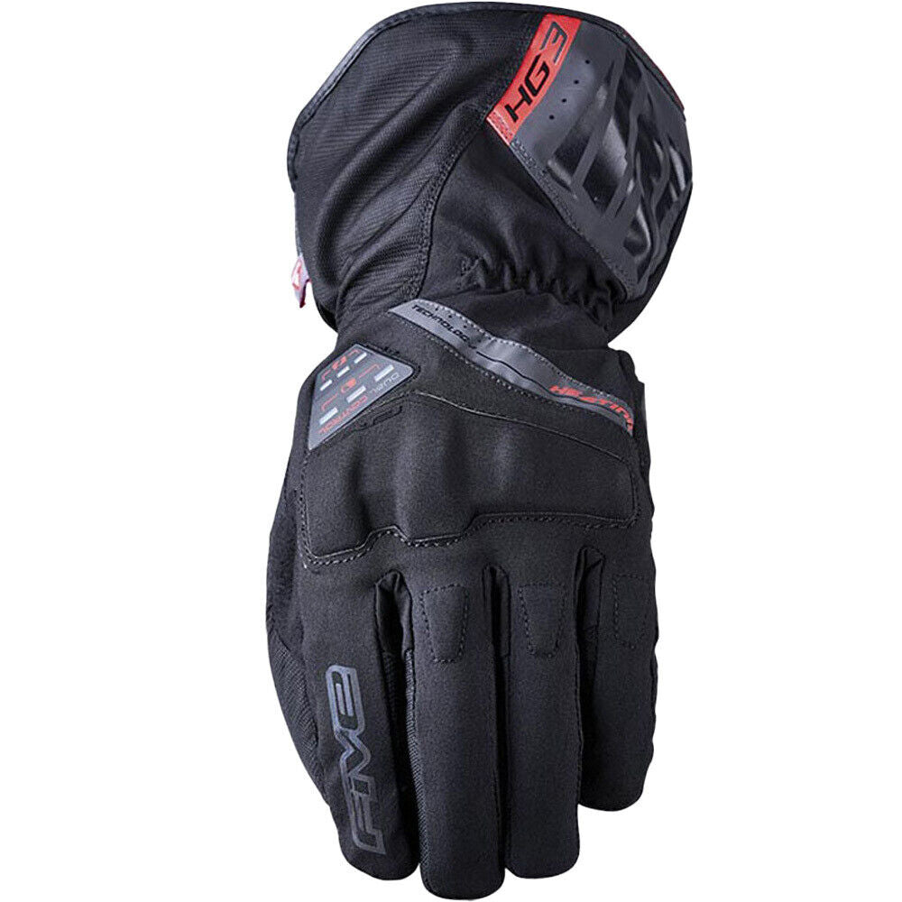 Five HG3 Evo New Generation Heated Motorcycle Gloves