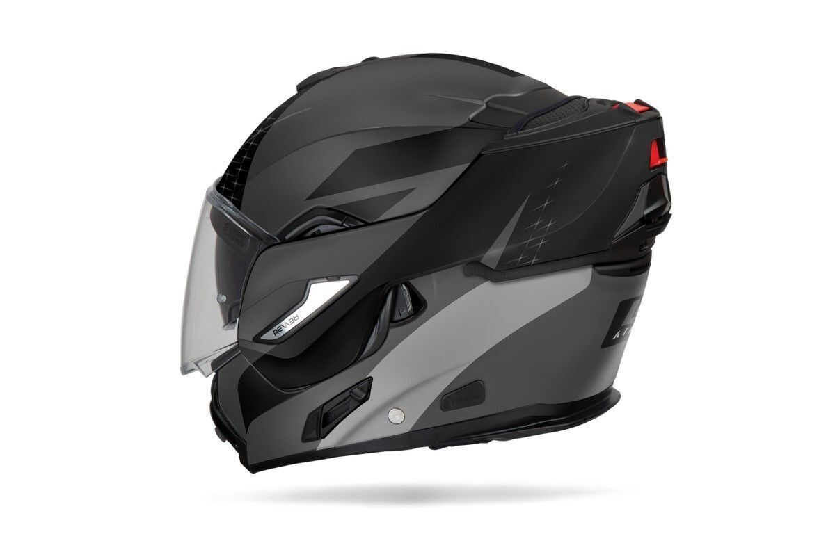 Airoh REV 19 Modular Flip Touring Helmet Athracite Black