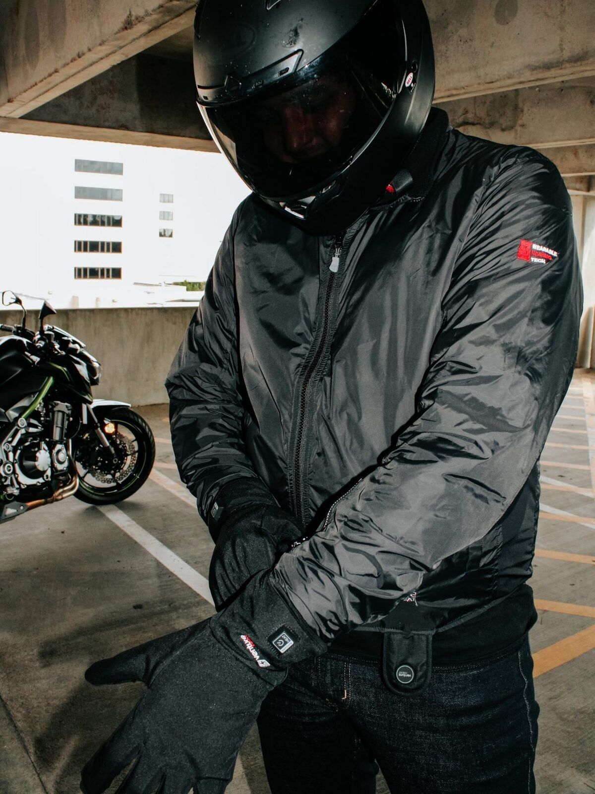 Zarkie Bluetooth Motorcycle Heated Jacket Liner