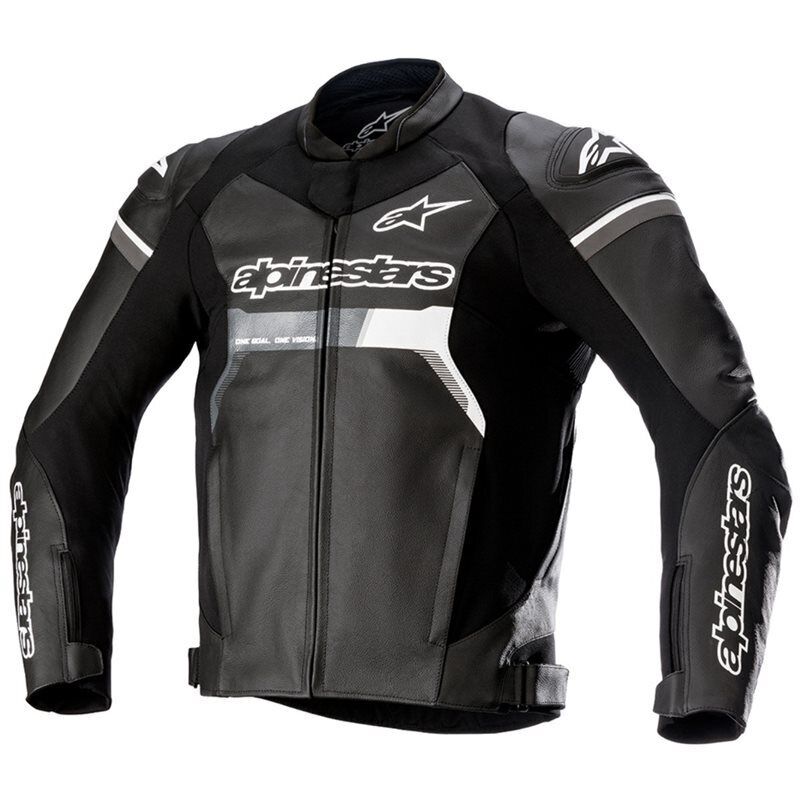 Alpinestars GP Force Airflow Leather Jacket Black Grey