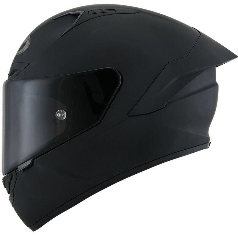 KYT NZ Race Competition Matt Black Motorbike Helmet