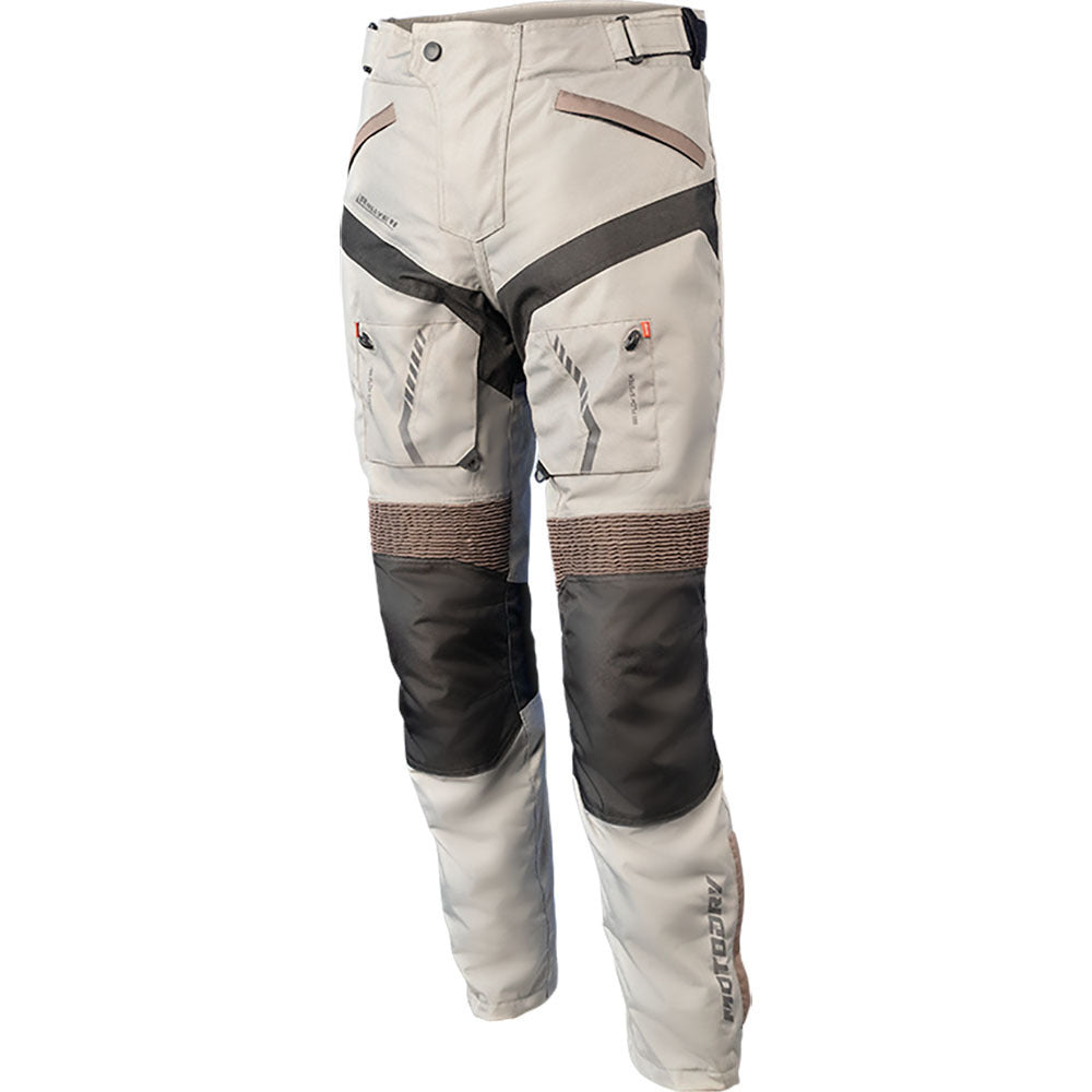 Motodry Motorcycle Textile Pants Rallye 2 Adventure WP Sand Brown