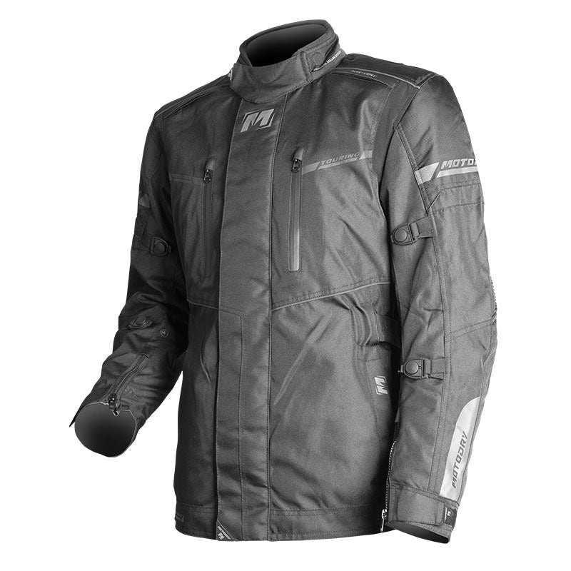 Motodry Motorcycle Textile Jacket Tourmax Black/Anthracite