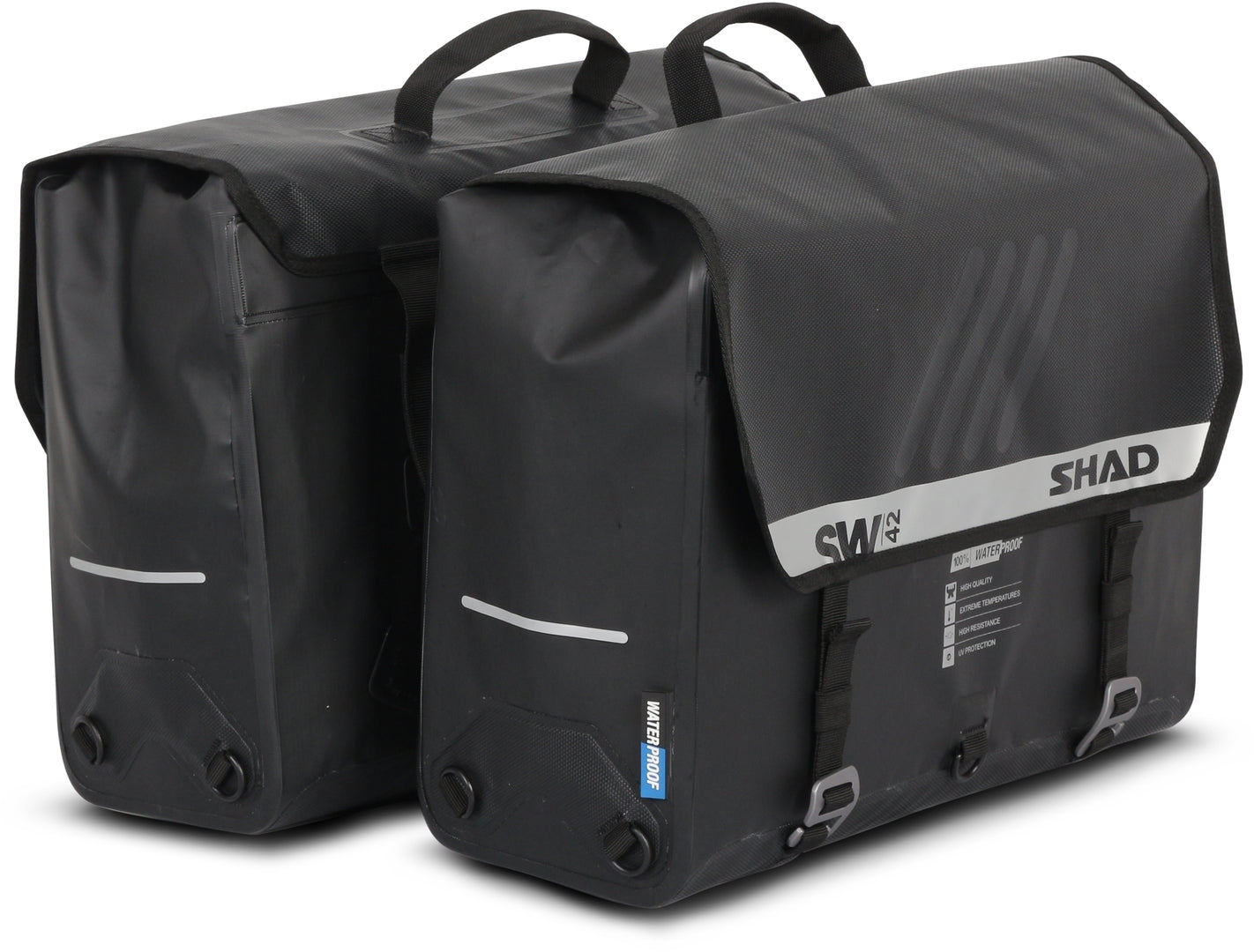 Shad Motorcycle Saddle Bags SW42 Series WP 25L