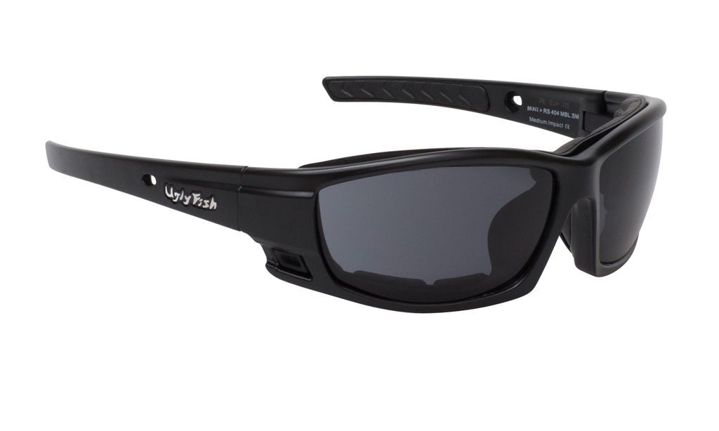 Ugly Motorcycle Glasses Fish Rocket Smoke Black