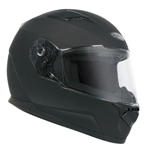 RXT Motorbike Helmet Street 2 Full Face Matte Black