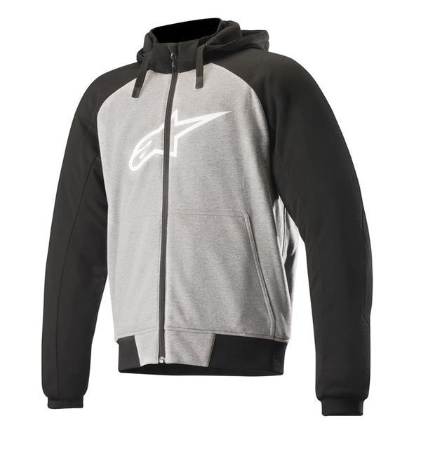 Alpinestars Protective Hoodie Chrome Sport Grey/Black