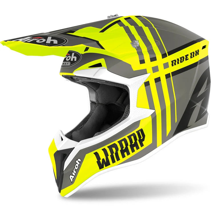 Airoh Wraap MX Off Road Motorbike Helmet