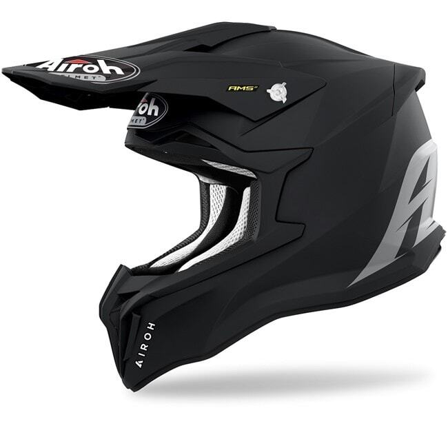 Airoh Stryker Matt Black MX Off Road Motorcycle Helmet