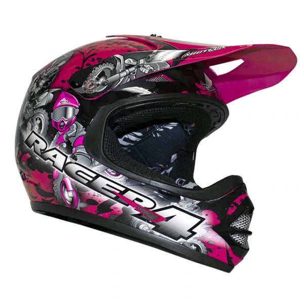 RXT Off Road Helmet Racer 4 Kids MX Magenta