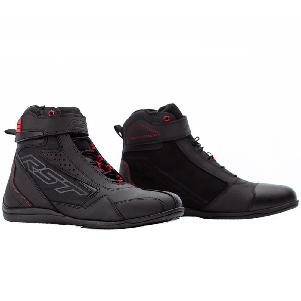 RST Motorcycle Sneaker Boot Frontier CE Lady Black/Red