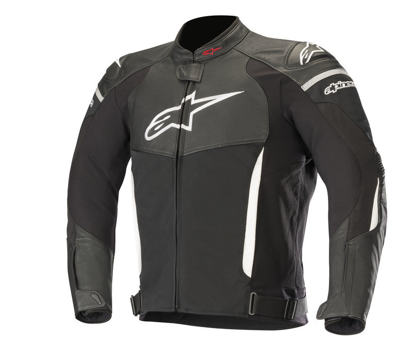 Alpinestars Motorcycle Leather Jackets Faster V2 Black/White