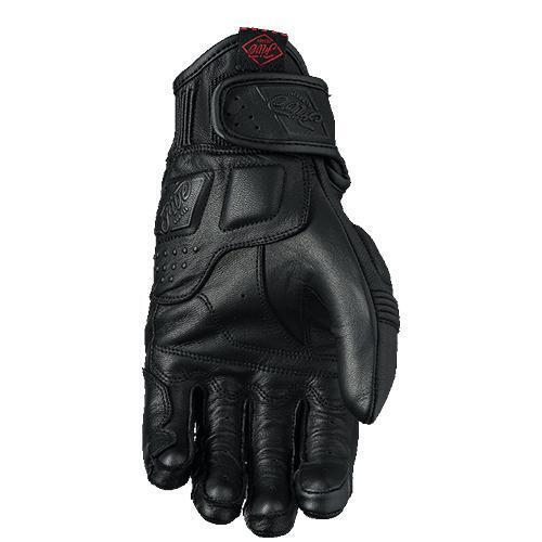 Five Leather Motorcycle Gloves Kansas Black