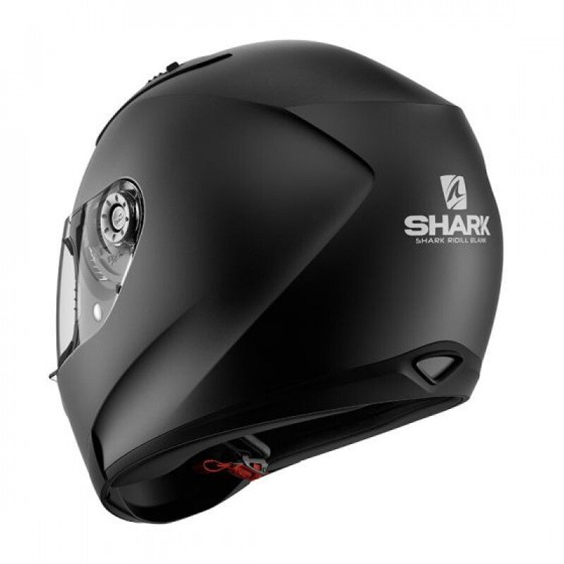 Shark Motorcycle Helmet Ridill Blank Matt Black